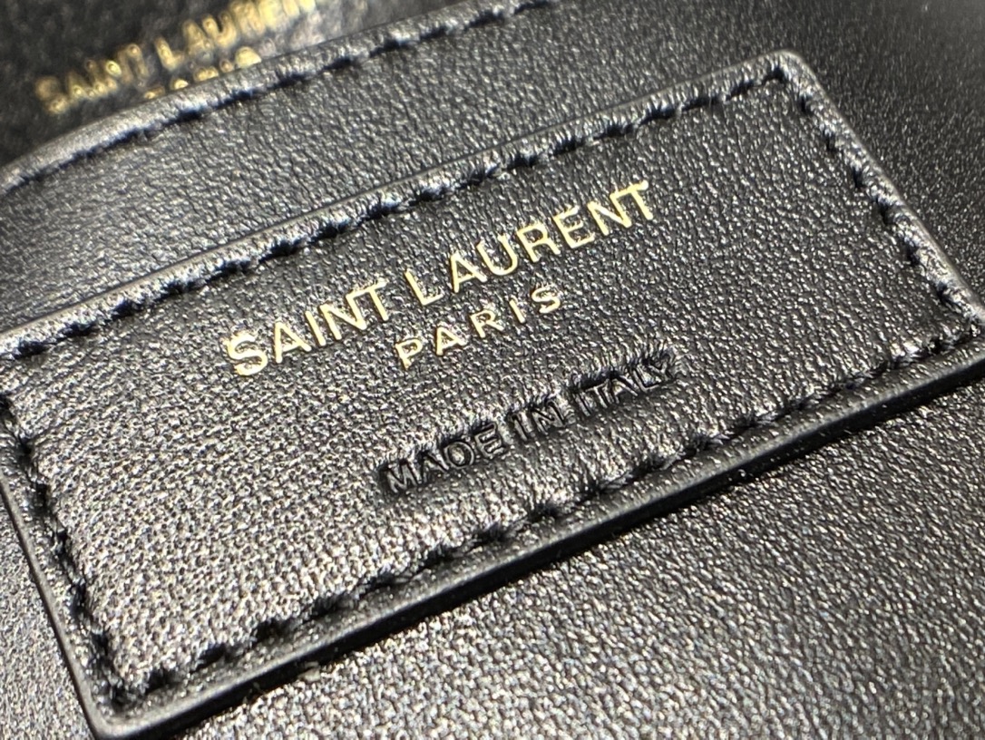 Saint laurent Ysl Monogram college_32cm黑色金扣392738