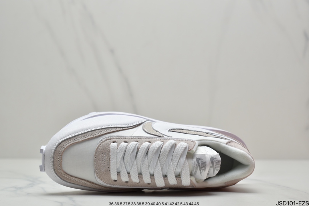 200 Undercover x Sacai × Nike LDWaffle 三方联名走秀款解构双底双勾双鞋舌华夫复古慢跑鞋 DV0073
