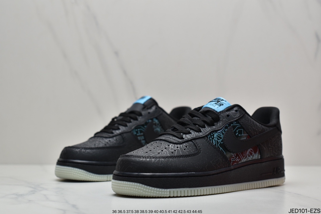 140 真标Nike Air Force 1’ 07 空军一号低帮运动休闲板鞋DH5354-001