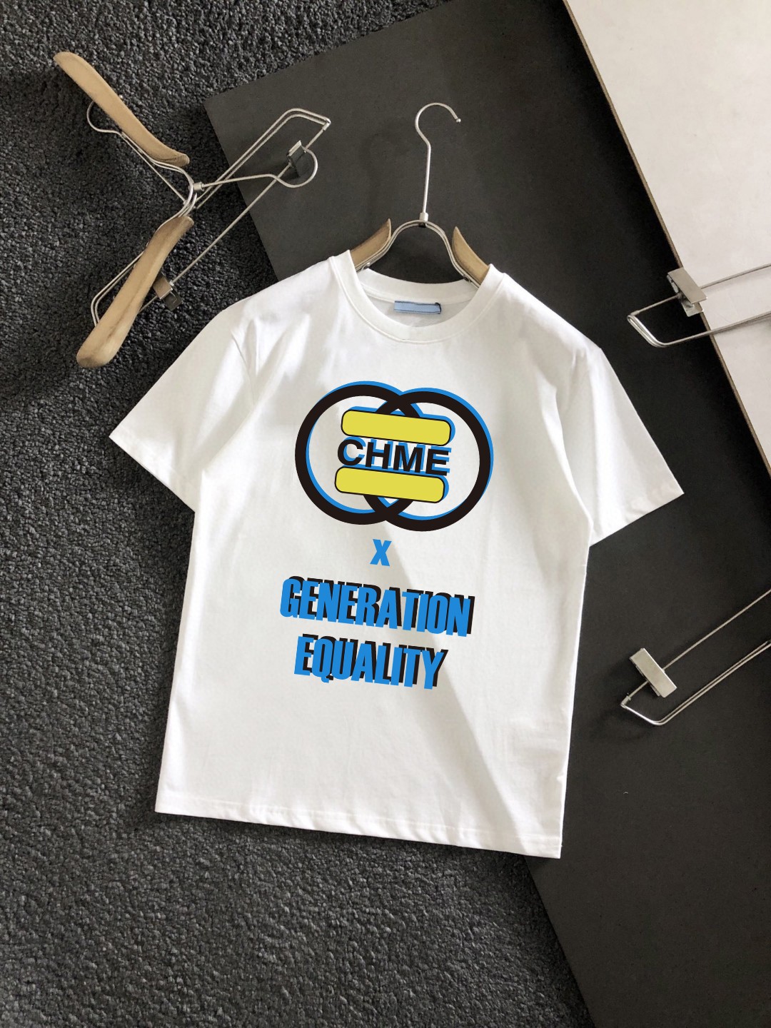 Camiseta de manga corta con estampado de la última colección de GUCCI, de 230 gramos, de alta calidad, original de tien…