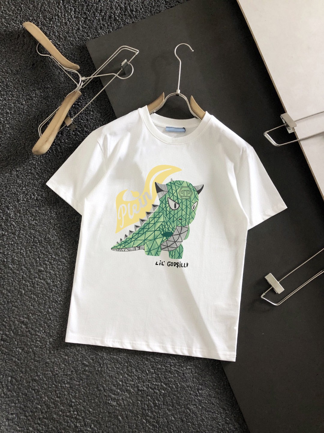 Camiseta de manga corta con estampado, la última versión, camiseta de manga corta de alta calidad de 230 gramos, artesa…