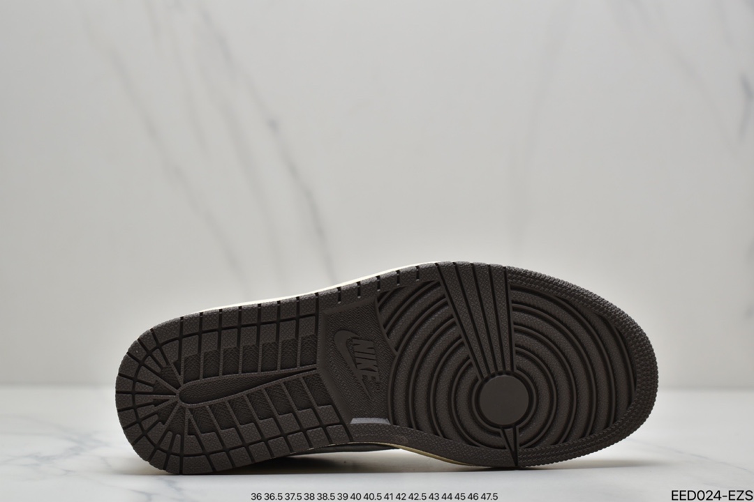 370 Travis Scott x Fragment x Air Jordan 1 Low“Military Blue” 低帮DM7866