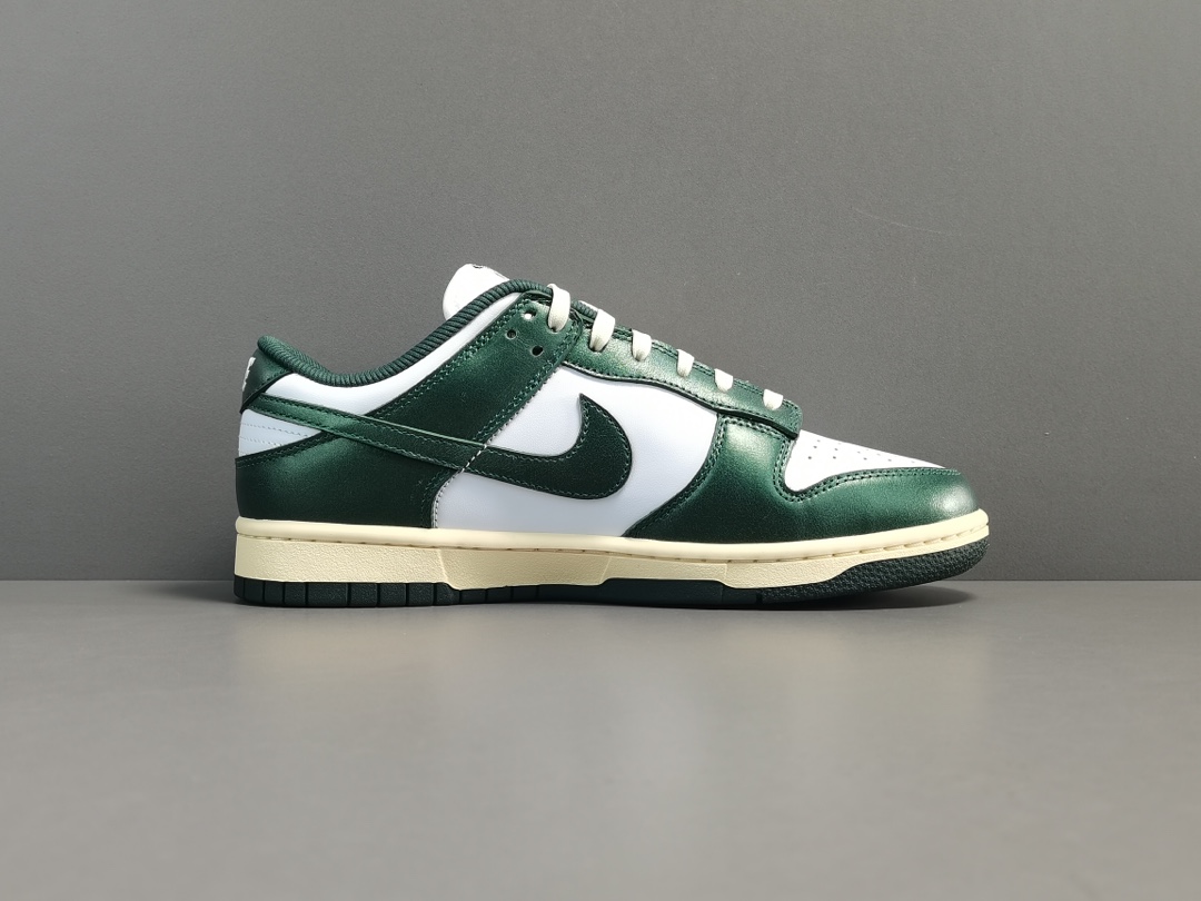 Dunk尺码:36-47.5纯原版出品-DunkLow“VintageGreen”复古白绿做旧DQ858