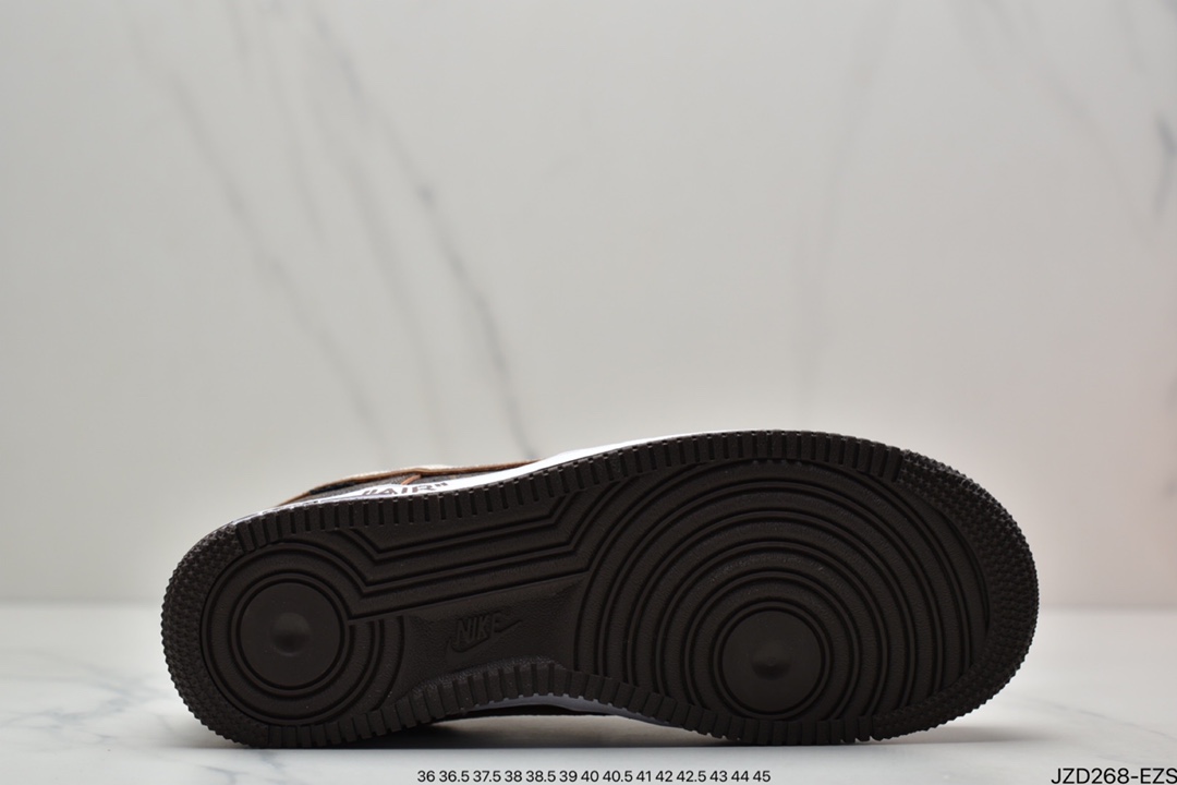 140 真标Louis Vuitton X Nike Air force 1耐克联名LV Nike Air Force 1’07 空军一号低帮休闲板鞋 NS1211-001