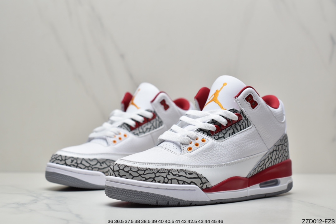 250 耐克Nike Air Jordan 3 Retro”Desert Cement”迈克尔·乔丹AJ3代中帮复古休闲运动文化篮球鞋CT8532-126