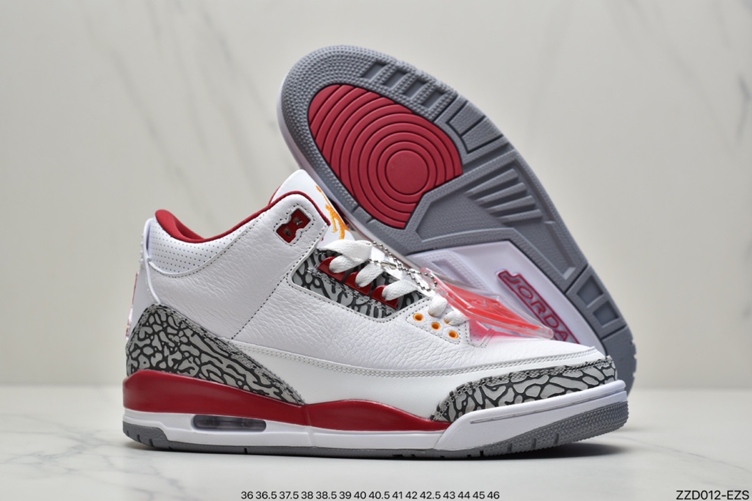 250 耐克Nike Air Jordan 3 Retro”Desert Cement”迈克尔·乔丹AJ3代中帮复古休闲运动文化篮球鞋CT8532-126