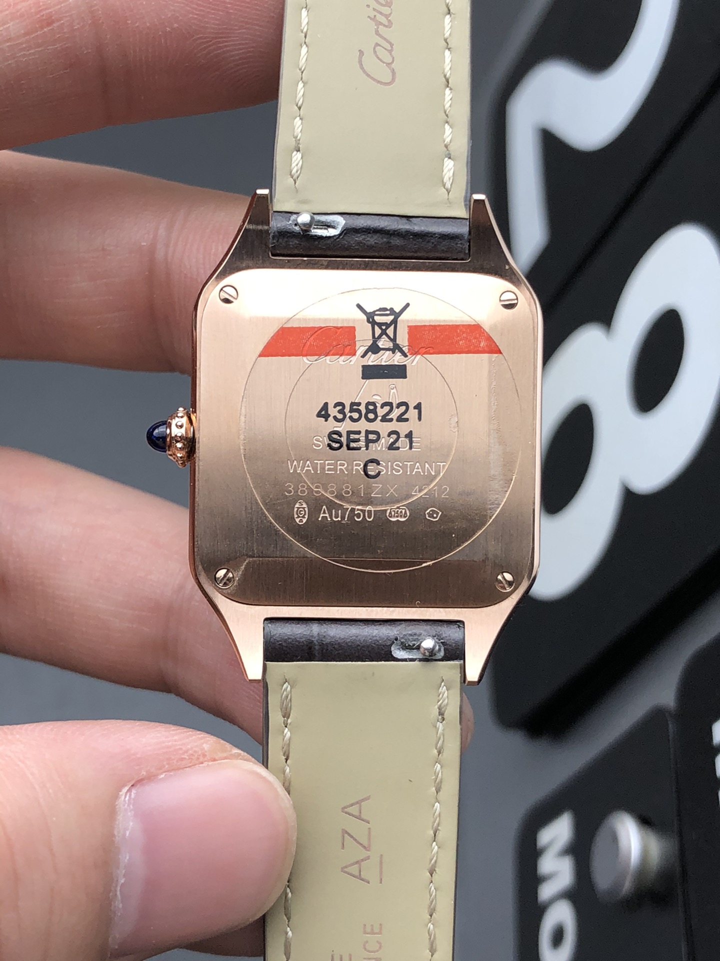 Cartier F1 石英山度士