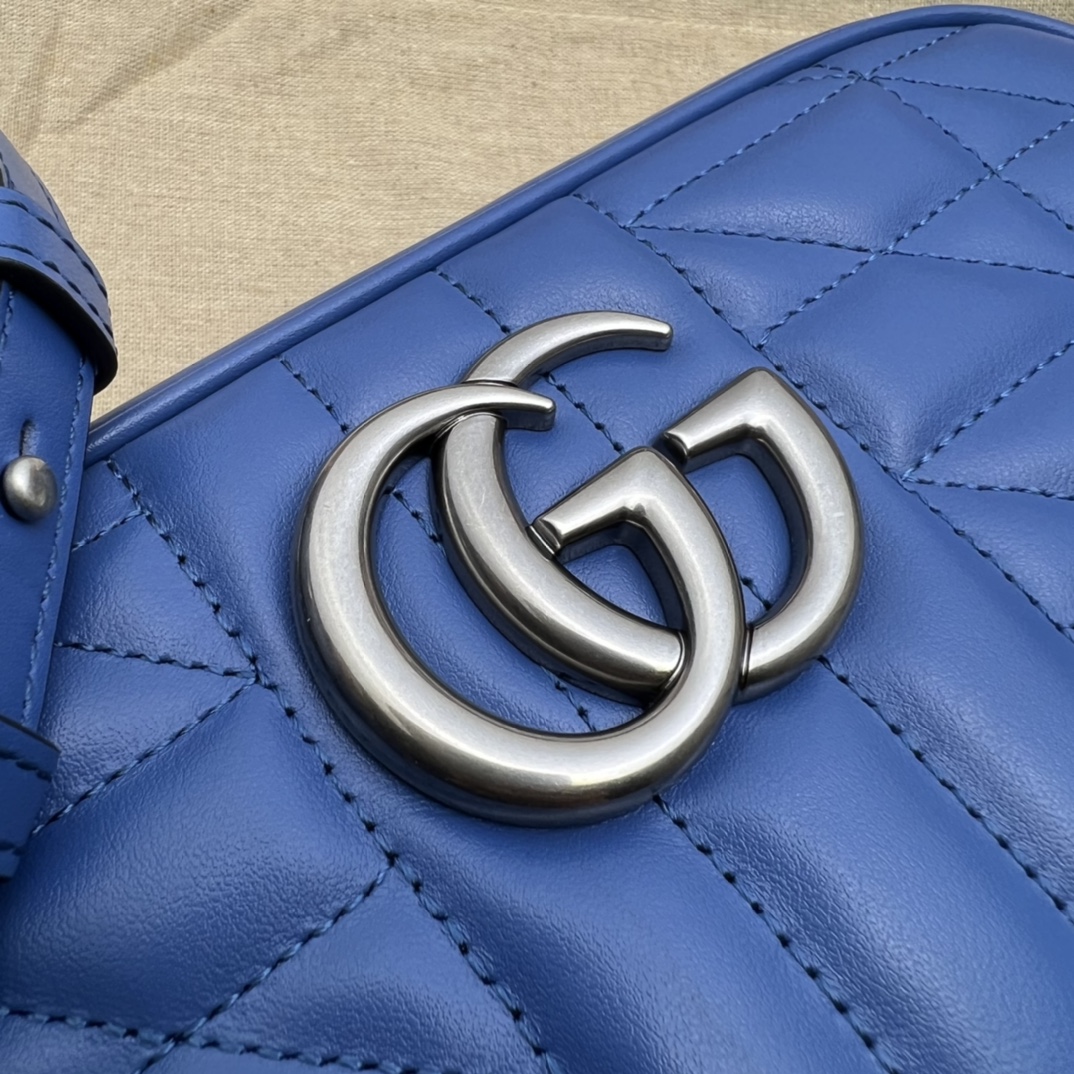 GUCCI古驰GG Marmont系列绗缝肩背包447632