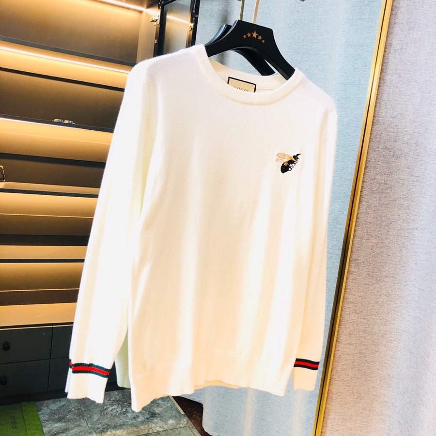 ！   🔥可穿200斤 🆘 古奇 Gucci 原单品质毛衣 最新款 男士长袖羊毛衫 精选专柜订制顶级🐆欧