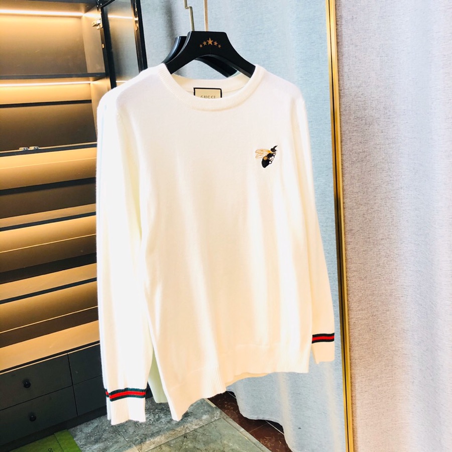 ！   🔥可穿200斤 🆘 古奇 Gucci 原单品质毛衣 最新款 男士长袖羊毛衫 精选专柜订制顶级🐆欧