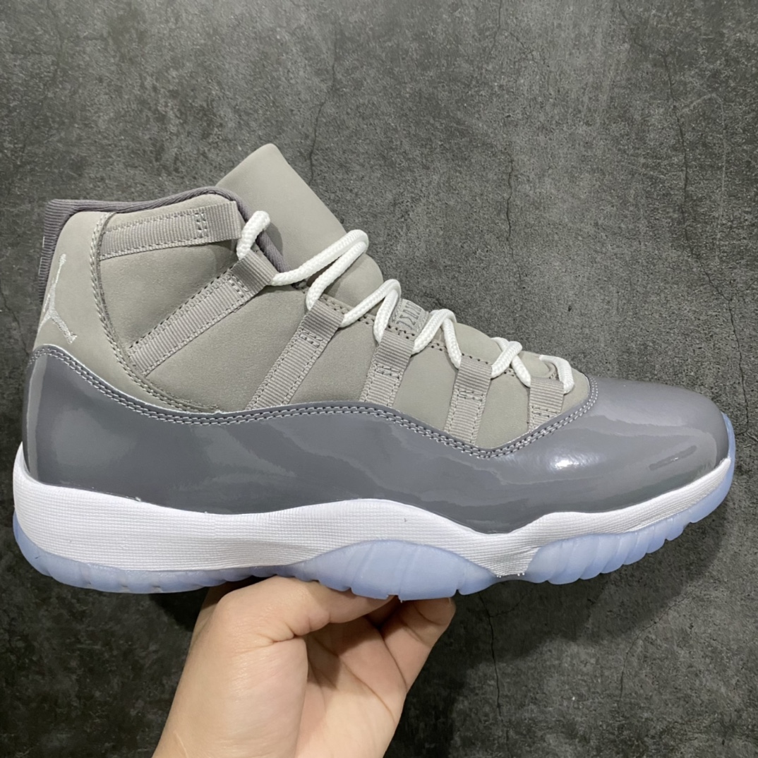 外贸虎扑版Air Jordan 11 Retro Cool Grey AJ 11 高帮 酷灰 原楦原纸板 最强11代版型 区分当前市场“伪纯原”! 原厂皮料 质感细腻 原厂双层漆皮 标志性美人尖 正确水晶蓝底 (特殊工艺抗氧化处理)! 原厂碳纤板 中底钢印! 货号:CT8012 005 尺码:36-47.5-选品中心