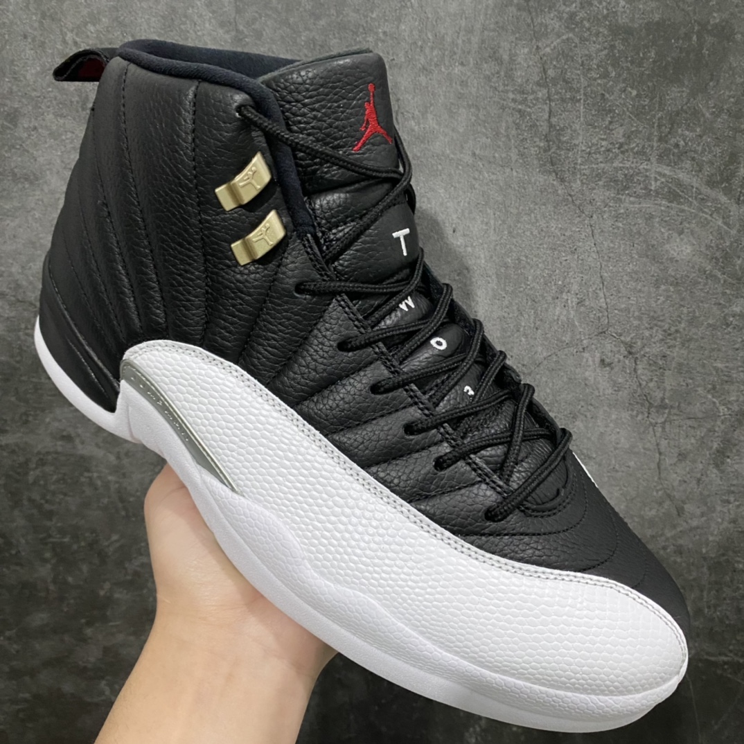 图片[3]-全新批次Air Jordan AJ12季后赛 黑白银扣 同源公司货原材 真碳板匠心完美打造 尺码： 40-47.5 型号： CT8013-006-选品中心