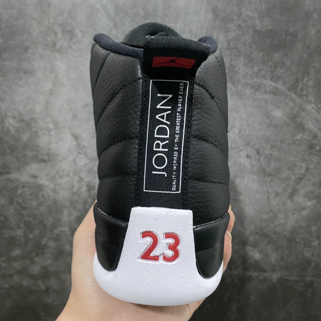 图片[4]-全新批次Air Jordan AJ12季后赛 黑白银扣 同源公司货原材 真碳板匠心完美打造 尺码： 40-47.5 型号： CT8013-006-选品中心