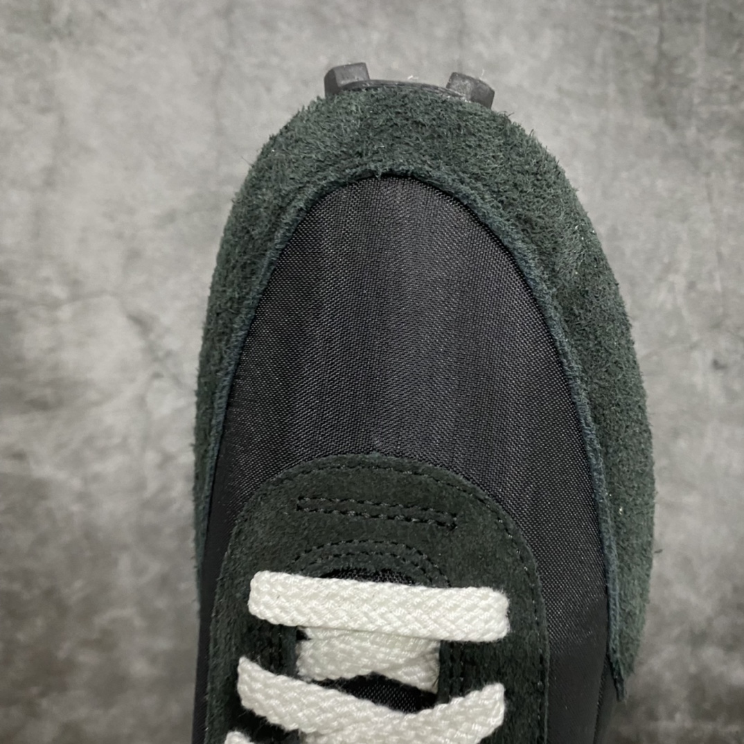 图片[6]-神版UNDERCOVER x Nike Waffle Racer\”Black/White\” 高桥盾新华夫赛车前卫鲨鱼鳍尾休闲运动百搭慢跑鞋“黑白泼墨” N原装抽屉礼盒+钢印中底 市售最优版本 货号：BV4594-001 尺码：36 – 46-选品中心
