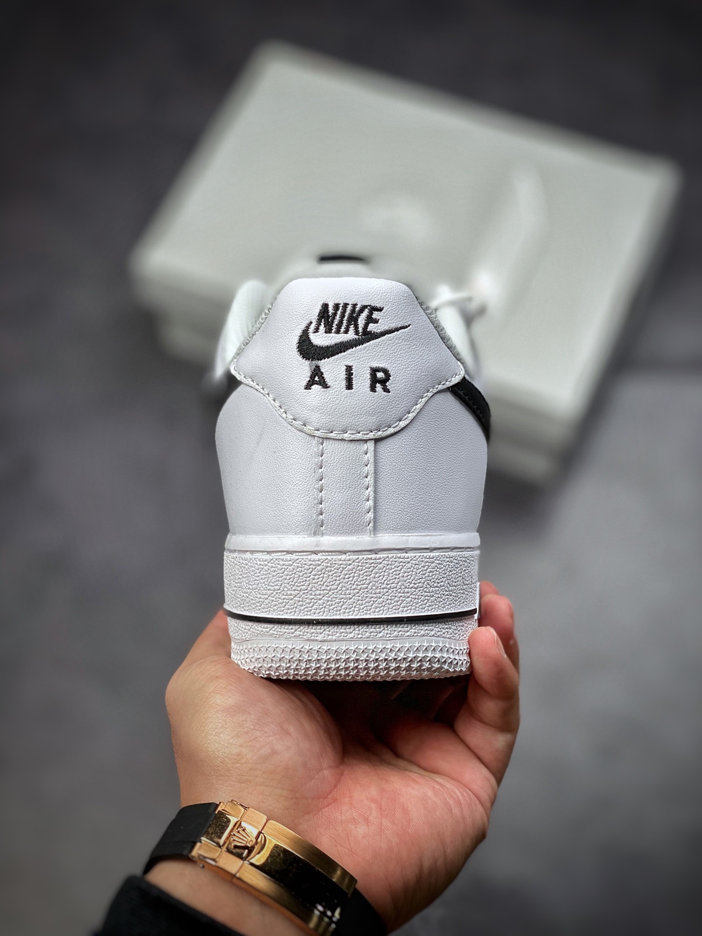 150  Nike Air Force 1 Low 07 硬皮白黑 CT7724-100