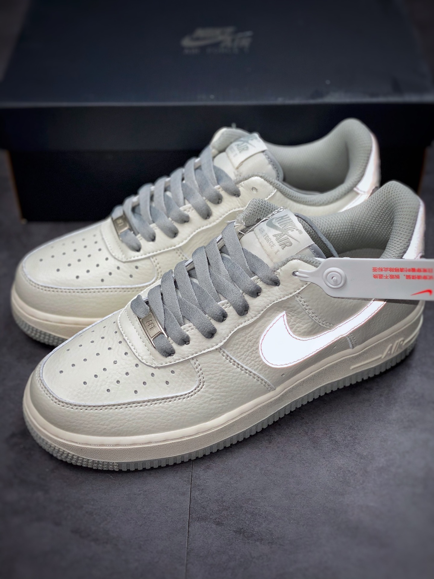 200  Nike Air Force 1 Low 07 白灰3M反光CH1808-808