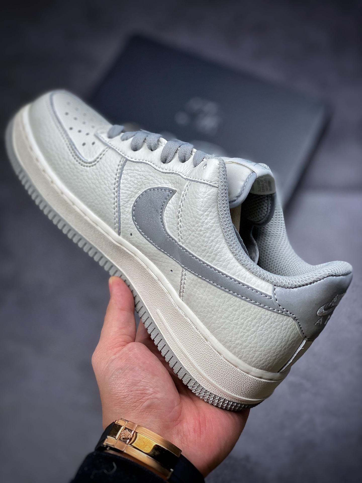 200  Nike Air Force 1 Low 07 白灰3M反光CH1808-808