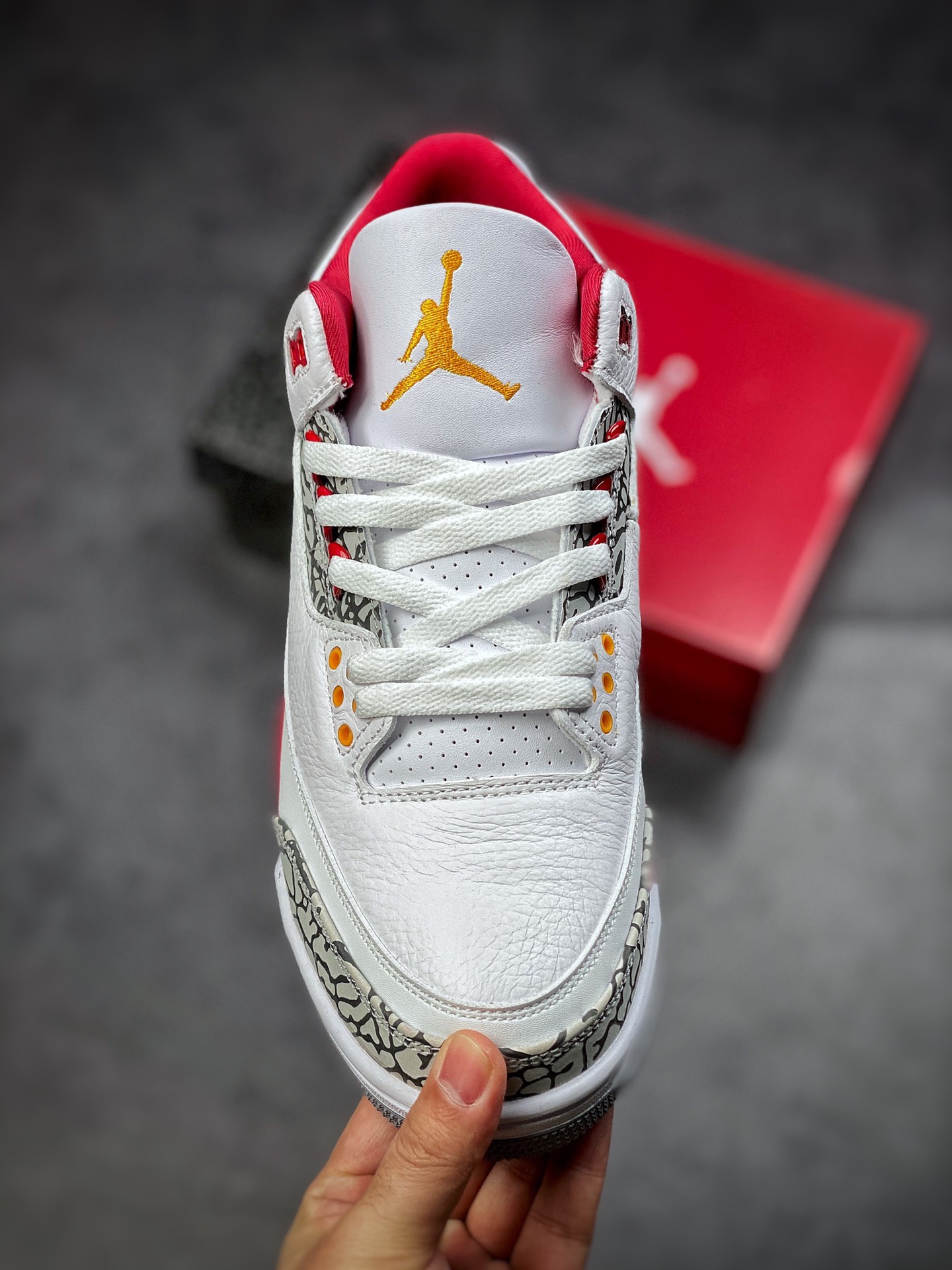 240  Air Jordan 3 Retro ”Cardinal Red” 白酒红红雀配色CT8532-126