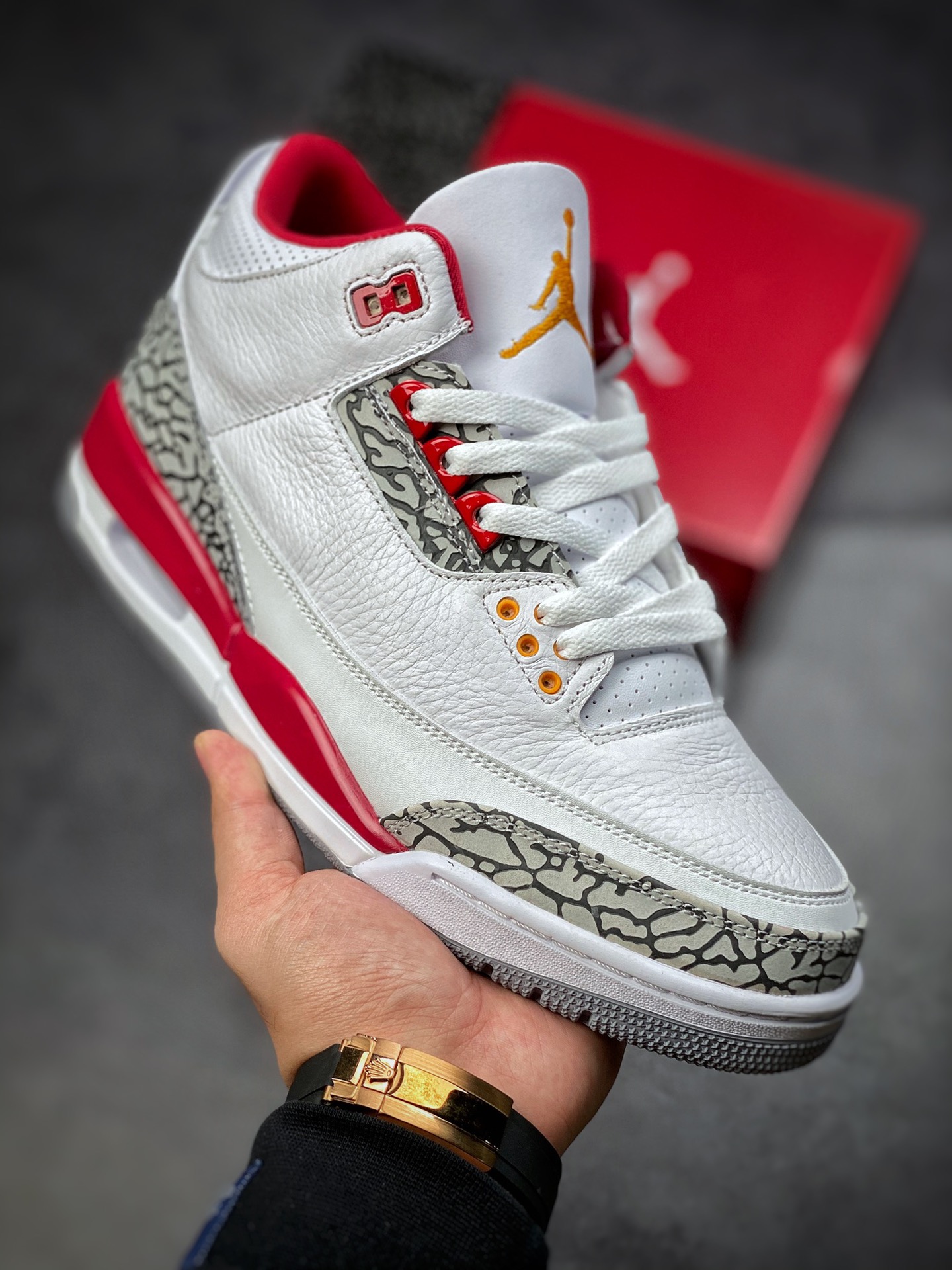 240  Air Jordan 3 Retro ”Cardinal Red” 白酒红红雀配色CT8532-126