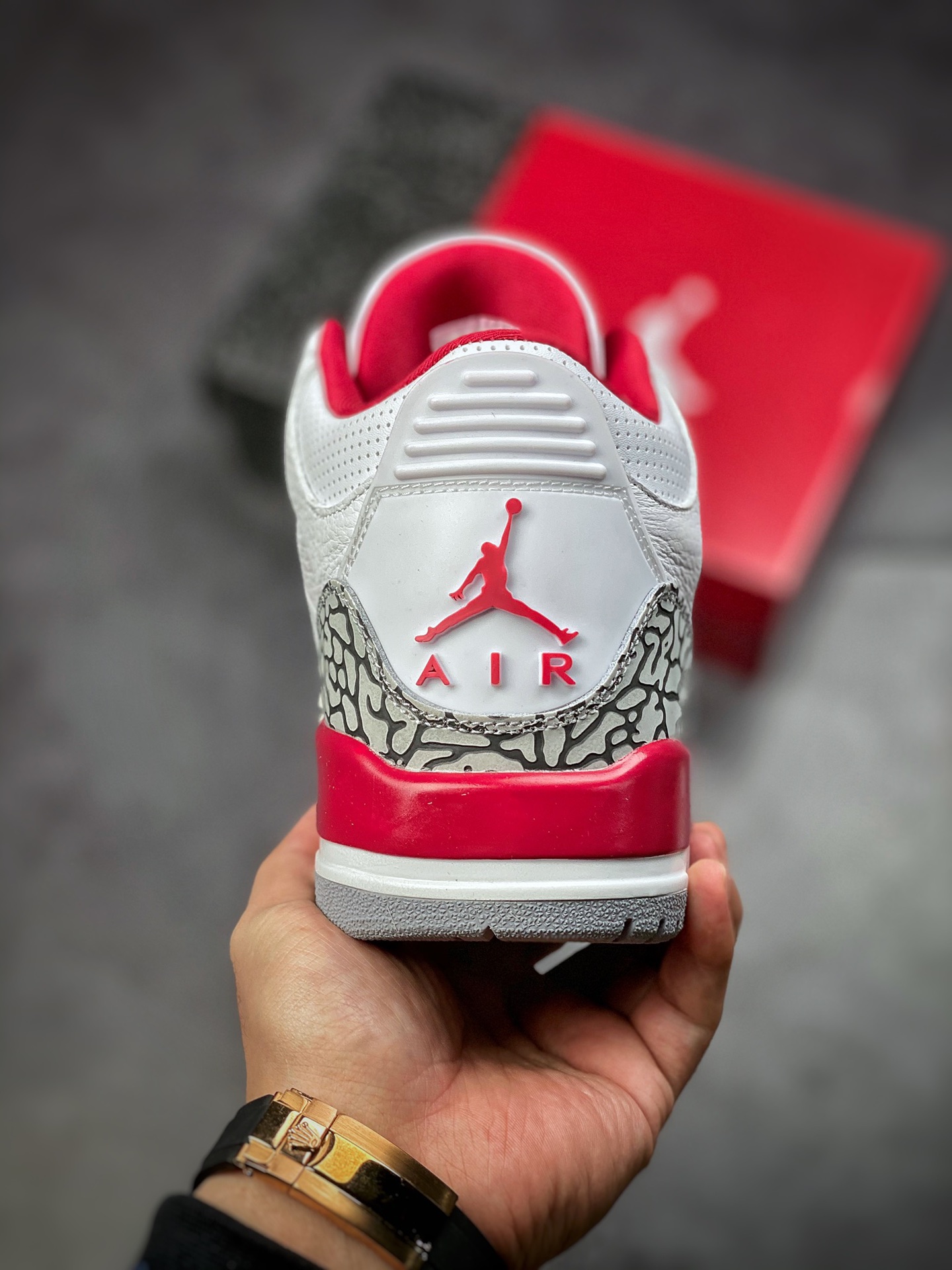 240  Air Jordan 3 Retro ”Cardinal Red” 白酒红红雀配色CT8532-126