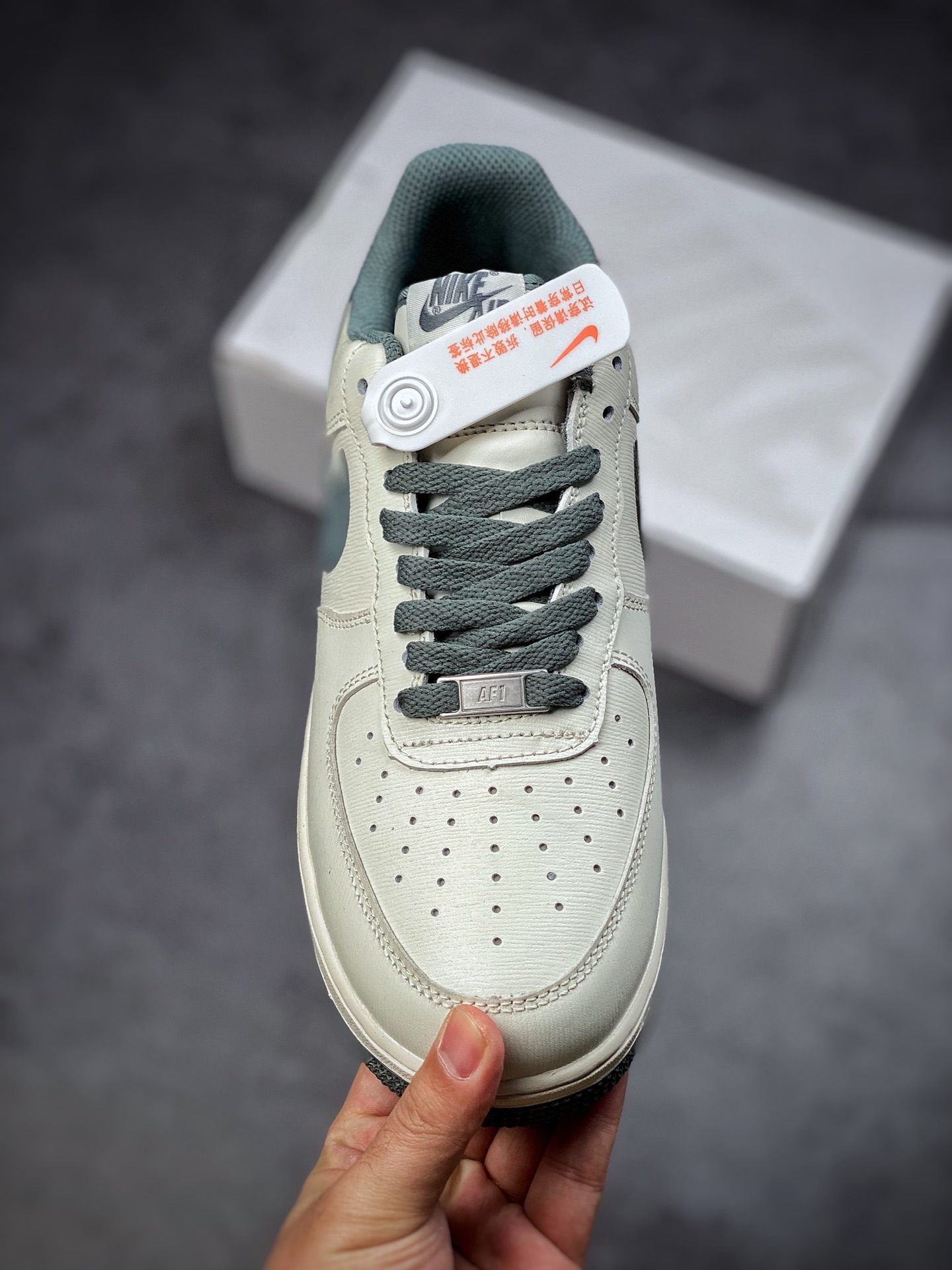 220  Nike Air Force 1 Low 07 米深绿 原楦头原纸板 MK6369-566