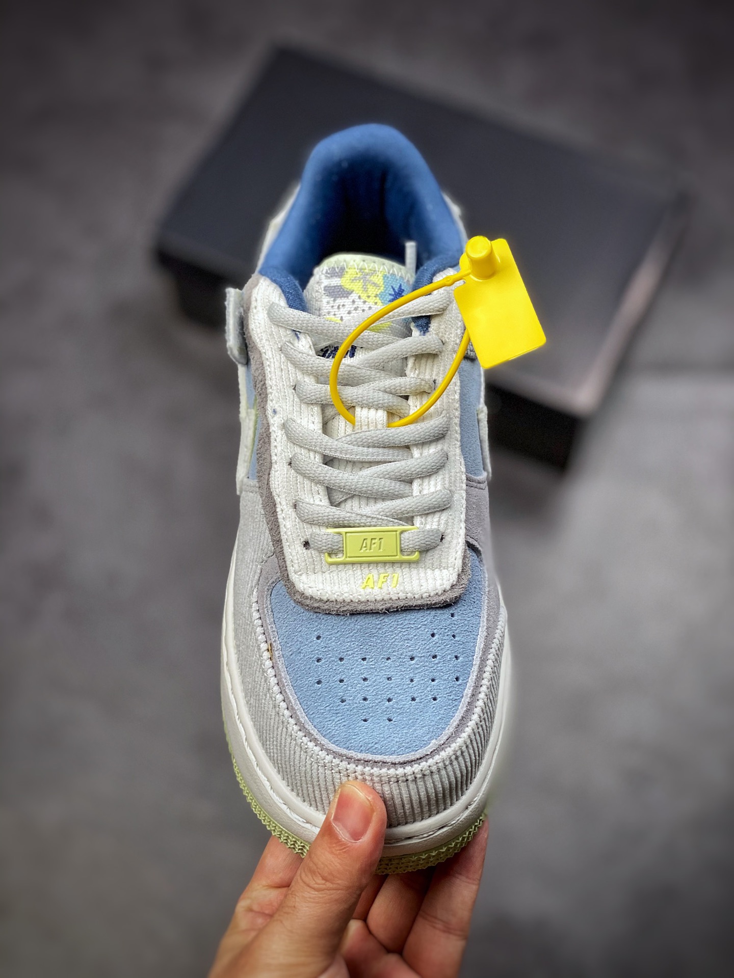 180  Nike Air Force 1 ShaDow 灯芯绒马卡龙 DQ5075-411