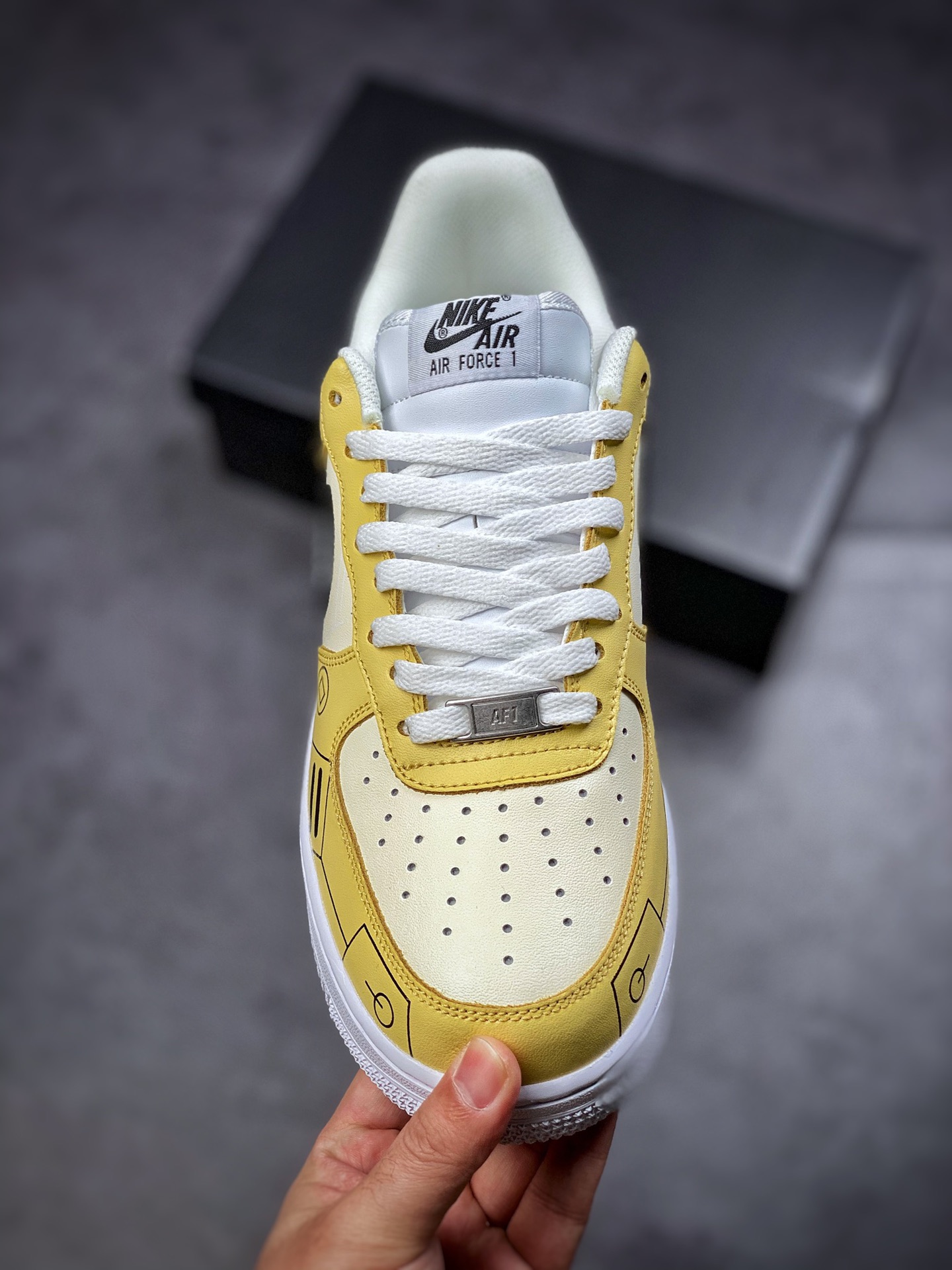 260  Nike Air Force 1 Low 07 电玩黑白黄CW2288-113