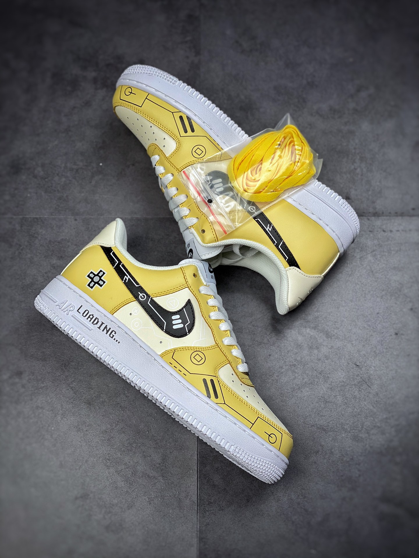 260  Nike Air Force 1 Low 07 电玩黑白黄CW2288-113