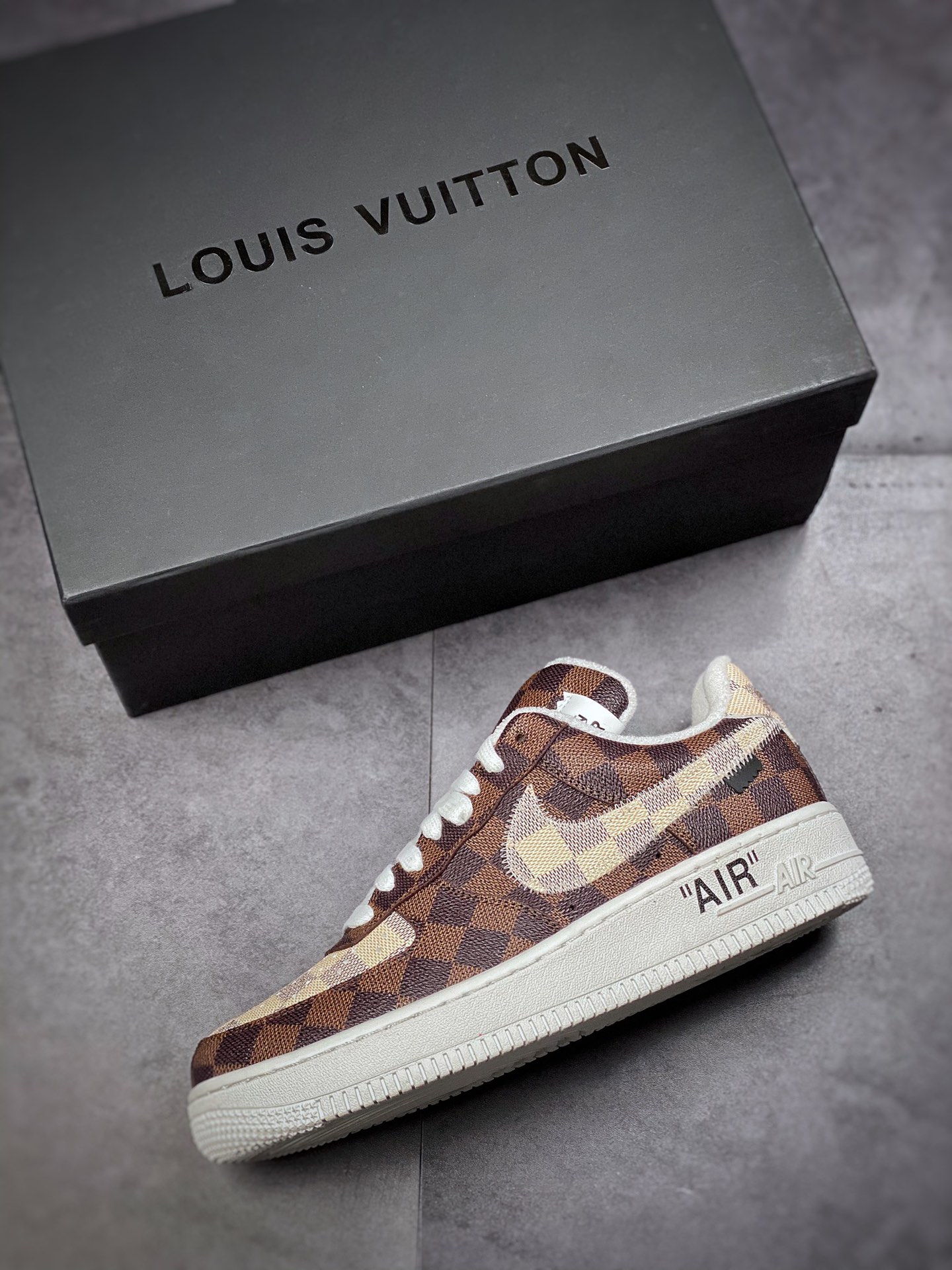 450  2022新品超奢联名  路易威登 LV×Nike Air Force 1 Low 07