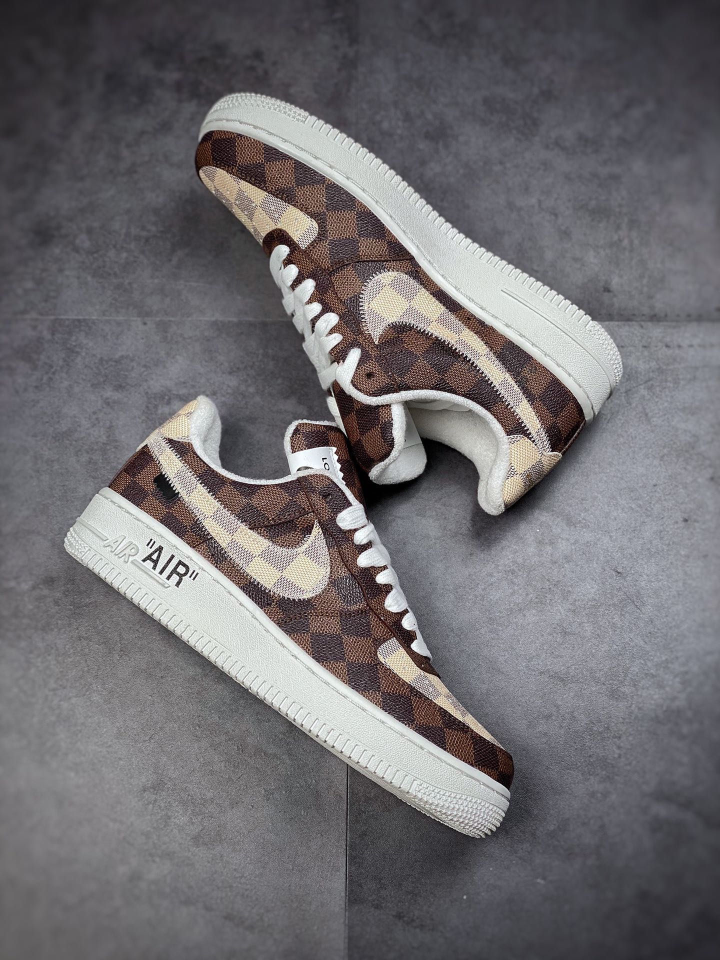 450  2022新品超奢联名  路易威登 LV×Nike Air Force 1 Low 07