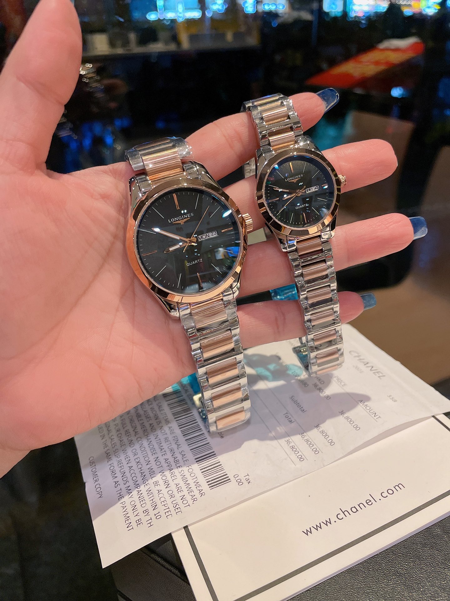 K0   白 金 拥有他拥有她 浪琴 Longines 表结合女性材质与动感线条 打造出全新康柏系列Conquest Classic腕表 腕表仍然忠实于该品牌的标志性优雅气质 该系列腕表采用进口日本石英机芯 走时精准无比 并采用精钢表链 精致而细腻 完美符合当代女性需求”},”showCart”:false,”imgsSrc”:[“https://xcimg.szwego.com/20328/i1648447810_4852_0.jpg?imageView2/2/format/jpg/q/