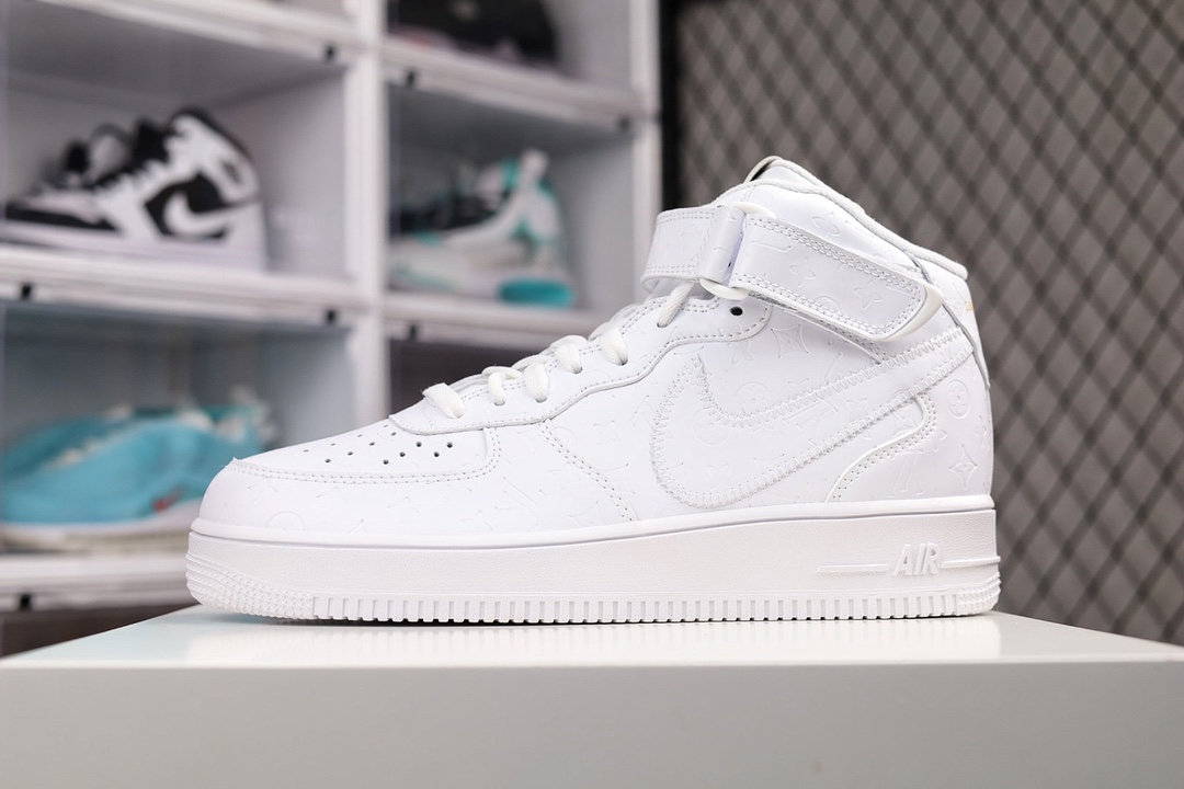 H0 NK Air Force 1 空军一号 官方同步 原装级别 原楦头原纸板 打造纯正空军版型专注外贸渠道 全掌内置蜂窝气垫 原盒配件 原厂中底钢印、拉帮完美