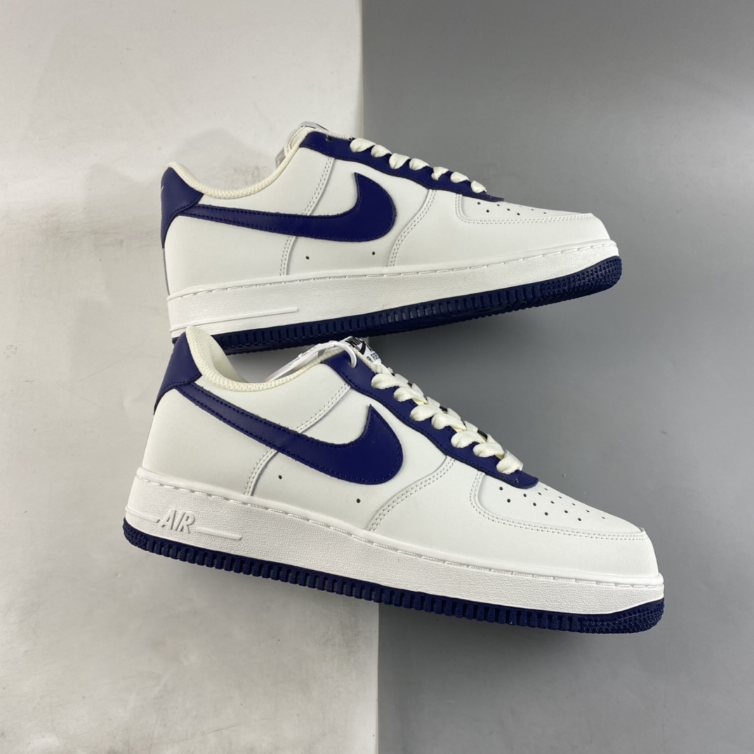 P220 Nike Air Force 1’07 Low 米蓝拼接 空军一号低帮休闲板鞋 AL2236-106