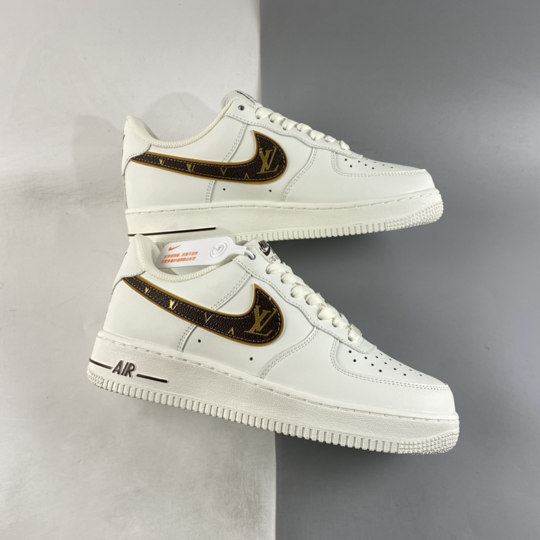 P240  驴牌 x Nike Air Force 1’07 Low 联名定制款 空军一号低帮休闲板鞋 KV3696-880