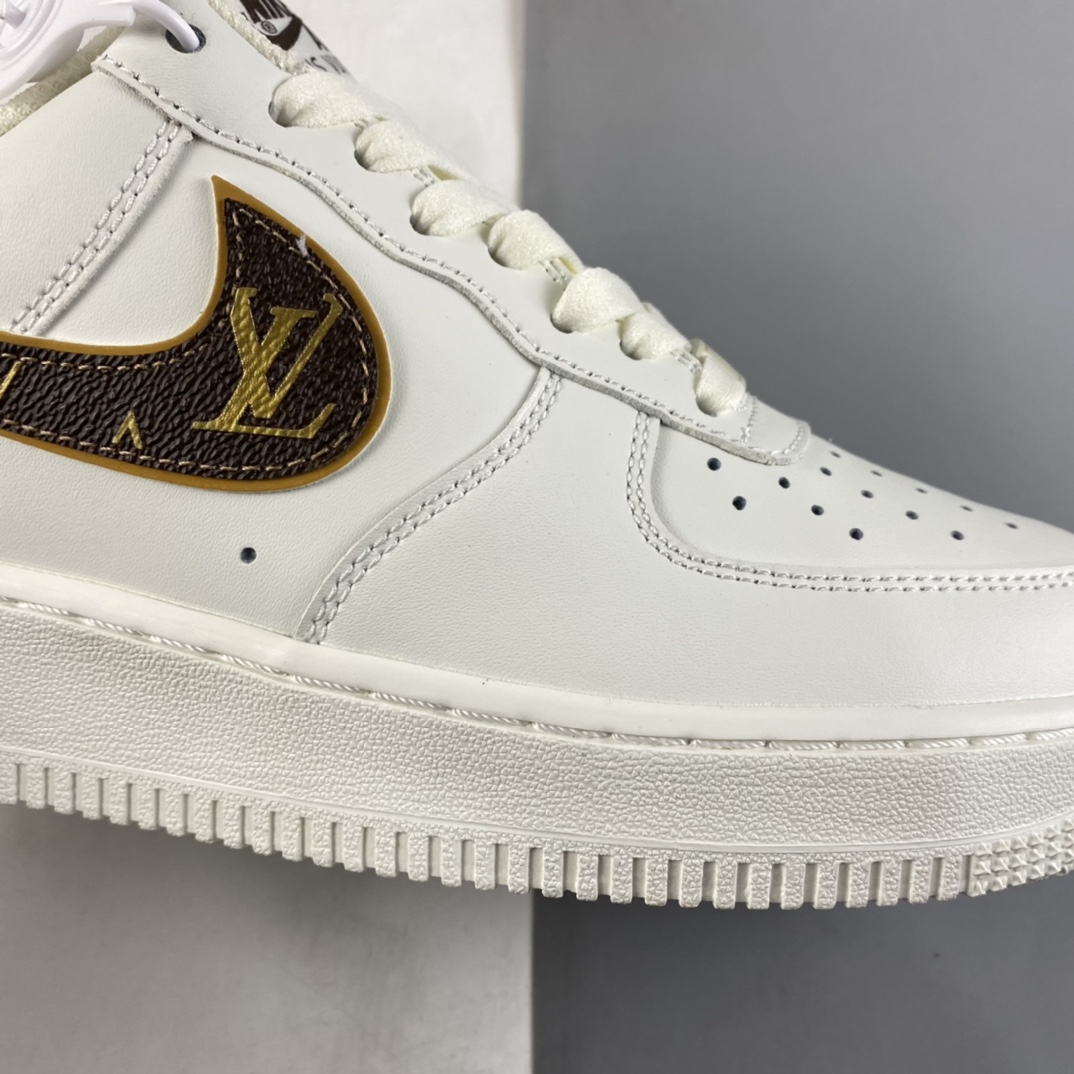 P240  驴牌 x Nike Air Force 1’07 Low 联名定制款 空军一号低帮休闲板鞋 KV3696-880