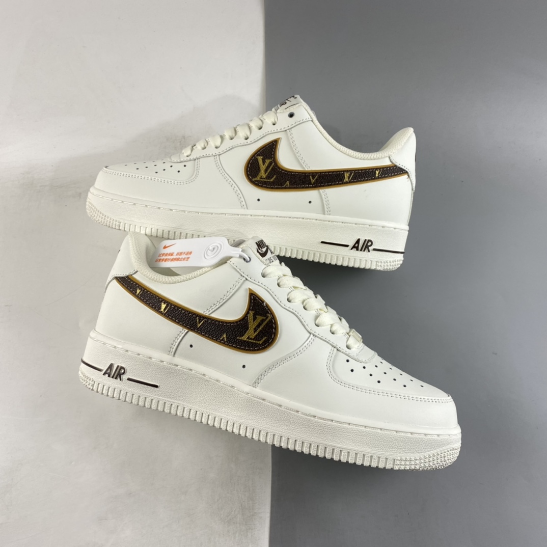 P240  驴牌 x Nike Air Force 1’07 Low 联名定制款 空军一号低帮休闲板鞋 KV3696-880