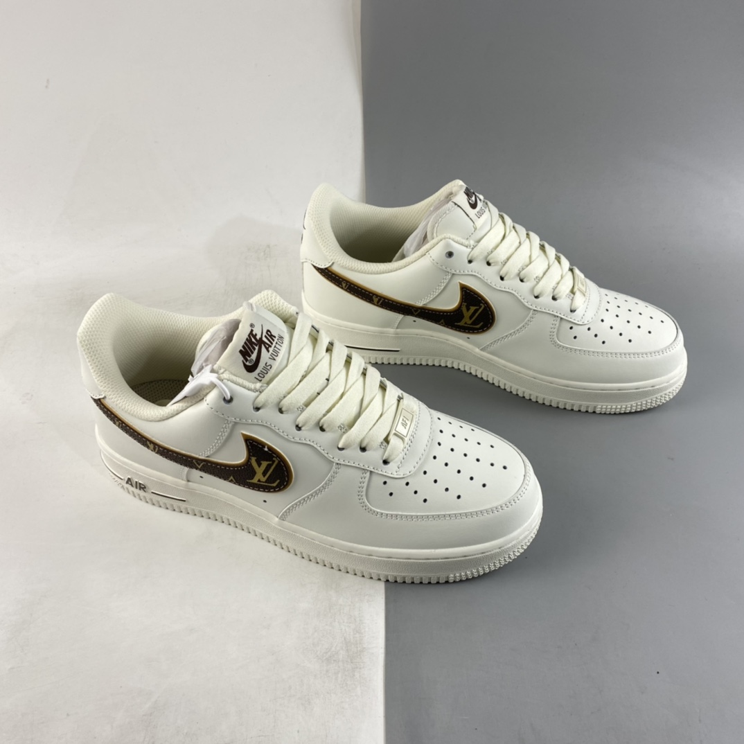 P240  驴牌 x Nike Air Force 1’07 Low 联名定制款 空军一号低帮休闲板鞋 KV3696-880