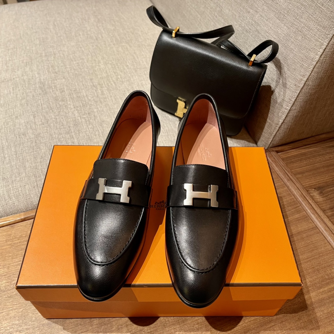 Hermes Shoes Loafers Fashion