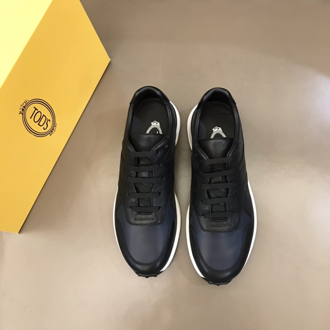 Tod'S托德斯  意大利细纹小牛皮新款男士休闲运动鞋