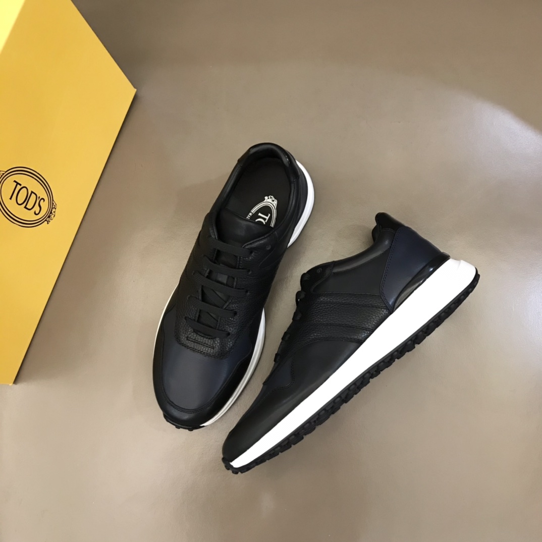 Tod'S托德斯  意大利细纹小牛皮新款男士休闲运动鞋