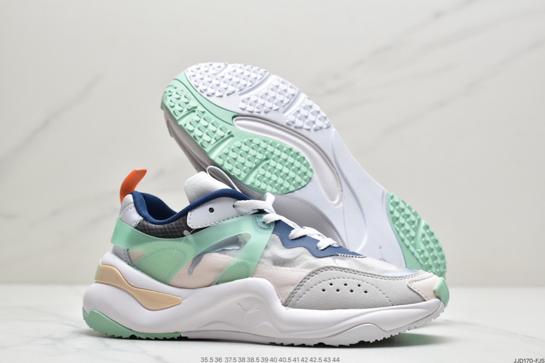 130 Puma RS-Rise Glow Women’s Sneaker登峰造极系列超轻慢跑鞋372855-01