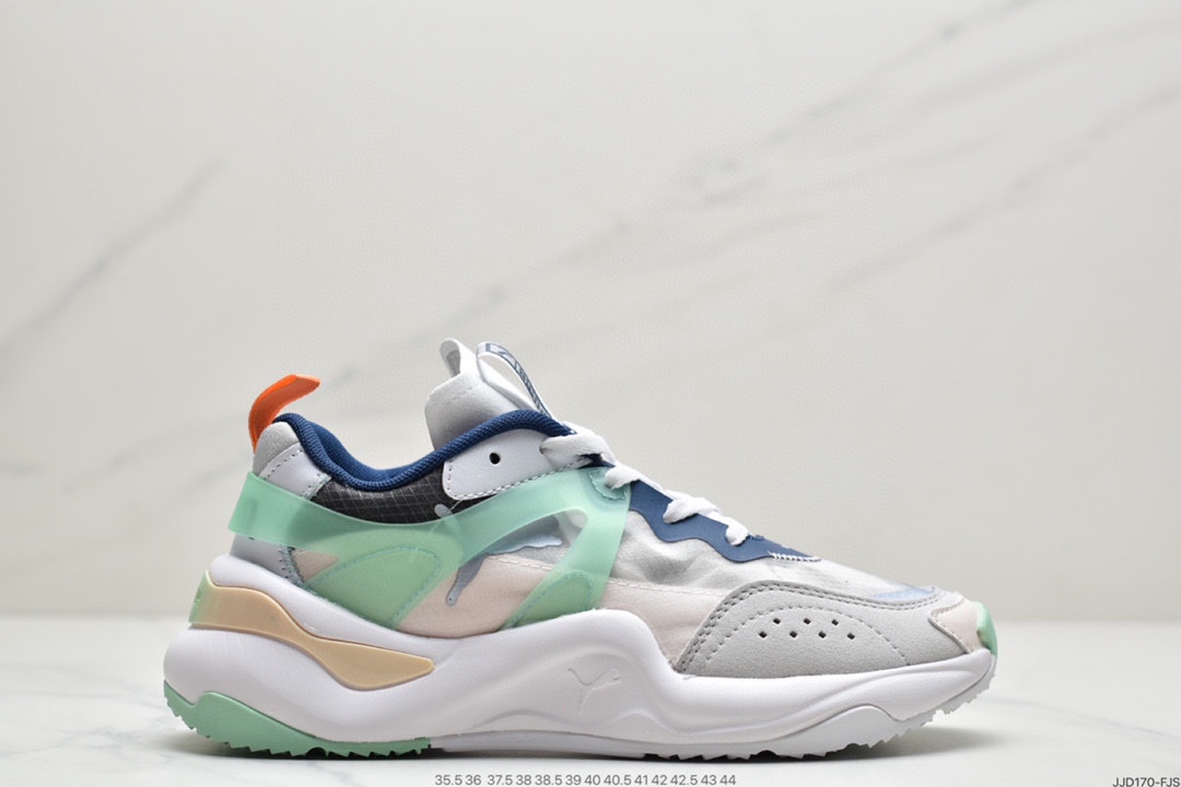 130 Puma RS-Rise Glow Women’s Sneaker登峰造极系列超轻慢跑鞋372855-01