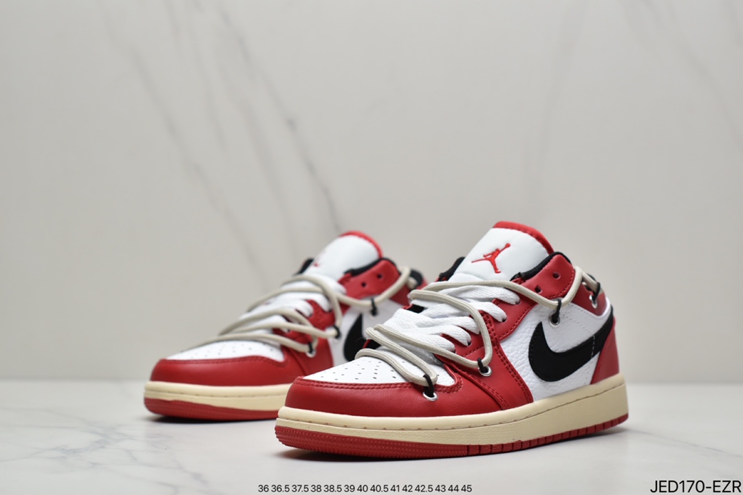 140 Nike Air Jordan 1 Low GS”Light Arctic Pink”AJ1乔丹一代低帮经典复古文化休闲运动篮球鞋.553560-118