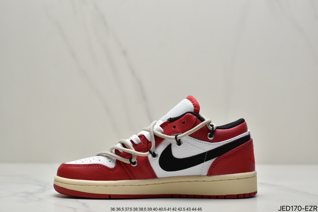 140 Nike Air Jordan 1 Low GS”Light Arctic Pink”AJ1乔丹一代低帮经典复古文化休闲运动篮球鞋.553560-118