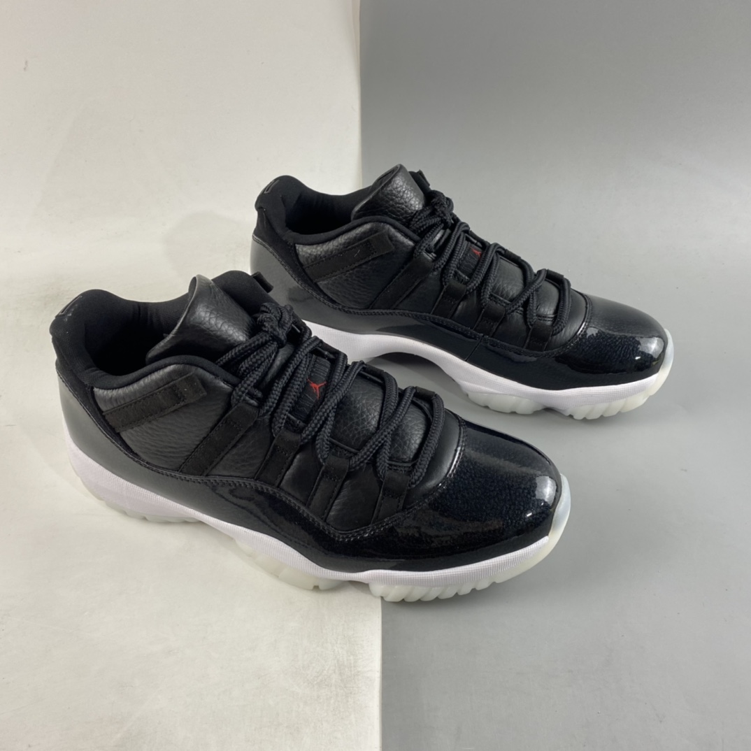 P320  Air Jordan 11 Retro Low ”72-10” AJ11低帮大魔王头层篮球鞋 AV2187-001