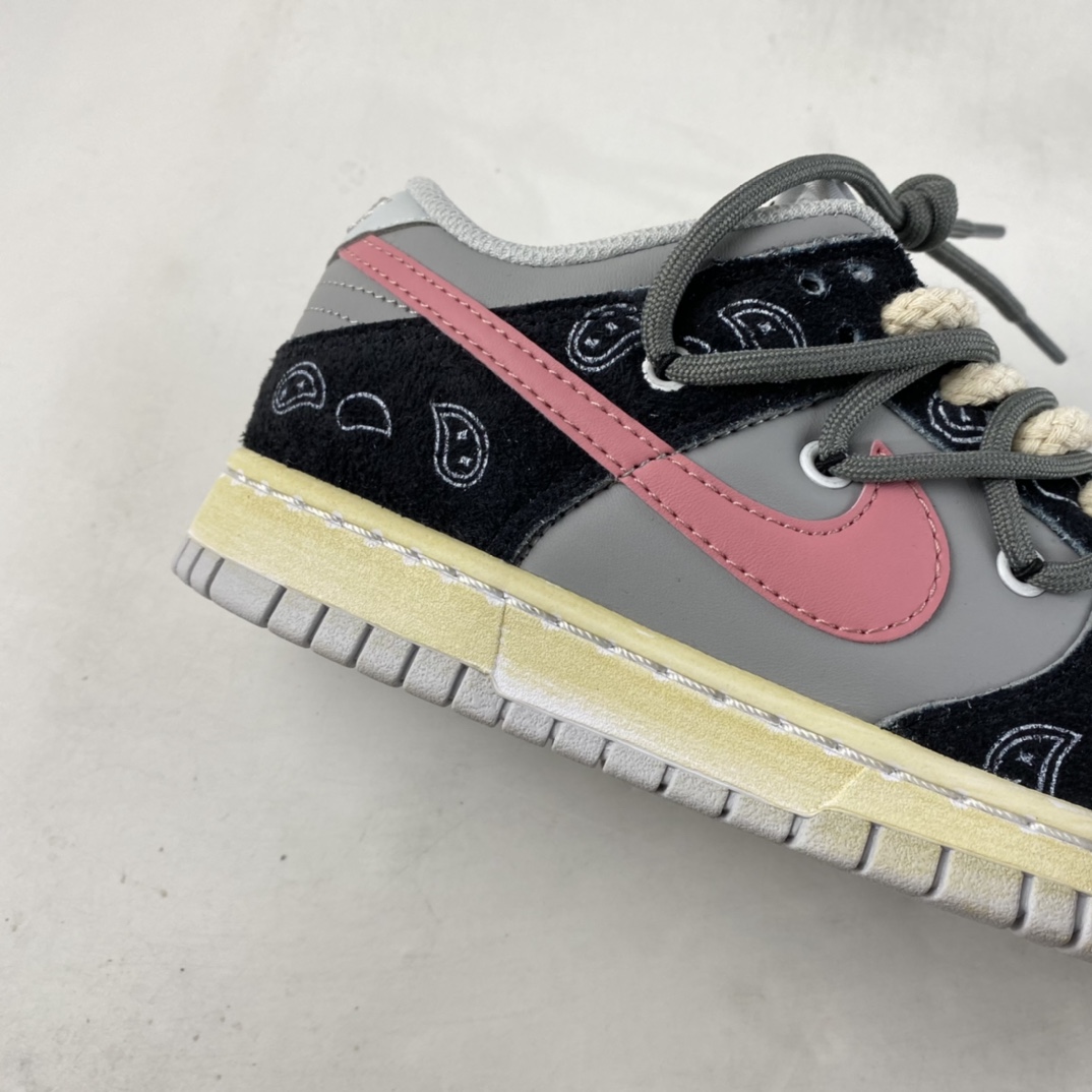 P380  Nike SB Dunk Low Prm SB ”Cashew Nut Flower” 腰果花元素 SB扣碎篮板板鞋 DH7913-001