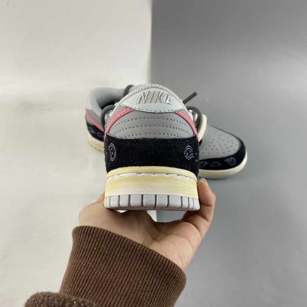 P380  Nike SB Dunk Low Prm SB ”Cashew Nut Flower” 腰果花元素 SB扣碎篮板板鞋 DH7913-001