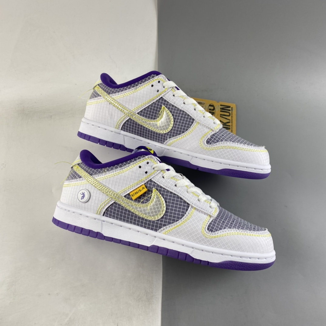 P380  Nike Dunk Low SB 低帮滑板鞋/”3%解构” 限量联名款 白黑紫 灰白紫 拼色 DJ9649-500
