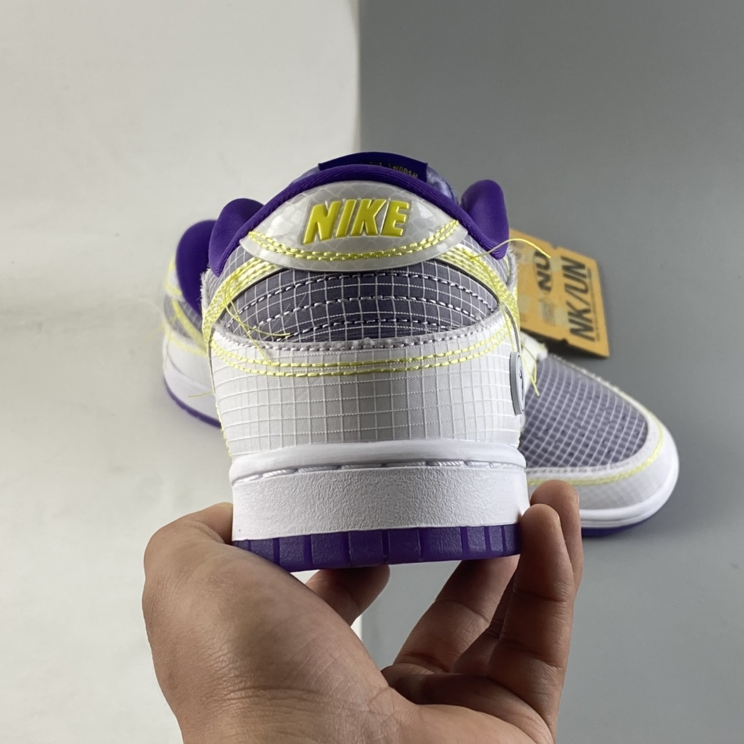 P380  Nike Dunk Low SB 低帮滑板鞋/”3%解构” 限量联名款 白黑紫 灰白紫 拼色 DJ9649-500