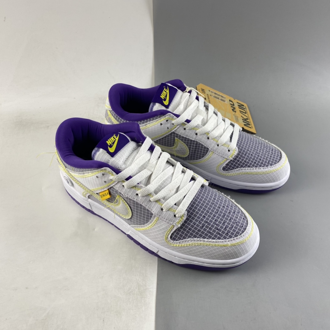 P380  Nike Dunk Low SB 低帮滑板鞋/”3%解构” 限量联名款 白黑紫 灰白紫 拼色 DJ9649-500